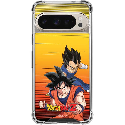 Dragon Ball Z Goku & Vegeta Google Pixel 9/9 Pro Clear Case